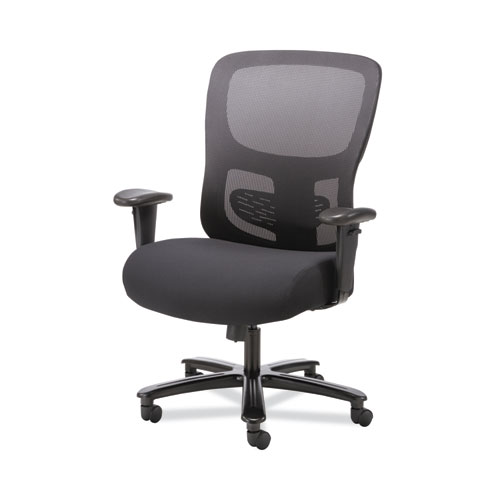 Picture of 1-Fourty-One Big/Tall Mesh Task Chair, Supports Up to 400 lb, 19.2" to 22.85" Seat Height, Black