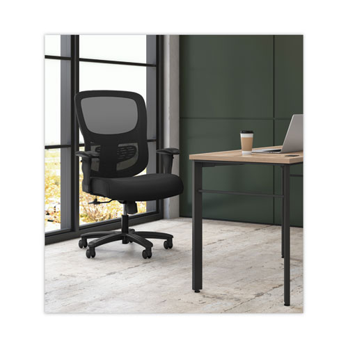 Picture of 1-Fourty-One Big/Tall Mesh Task Chair, Supports Up to 400 lb, 19.2" to 22.85" Seat Height, Black