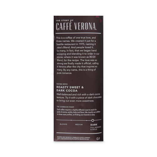 Picture of Coffee, Caffe Verona, 2.5 oz Packet, 18/Box