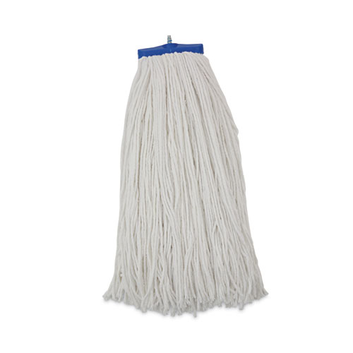 Picture of Cut-End Lie-Flat Wet Mop Head, Rayon, 24oz, White