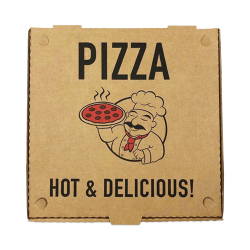 Picture of Pizza Boxes, 12 x 12 x 2, Kraft, Paper, 50/Pack