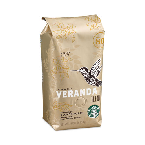 Picture of VERANDA BLEND Coffee, Whole Bean, 1 lb Bag, 6/Carton