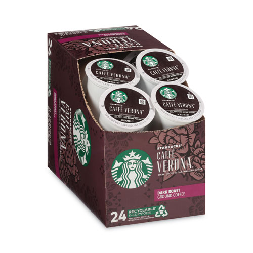 Picture of Caffe Verona Coffee K-Cups Pack, 24/Box