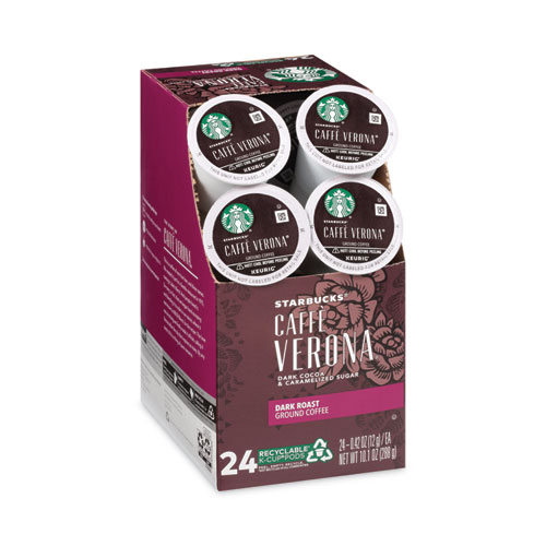 Picture of Caffe Verona Coffee K-Cups Pack, 24/Box