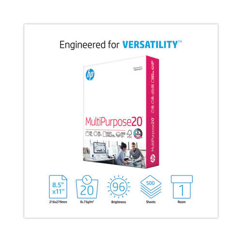 Picture of MultiPurpose20 Paper, 96 Bright, 20 lb Bond Weight, 8.5 x 11, White, 500/Ream