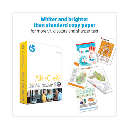 Picture of All-In-One22 Paper, 96 Bright, 22 lb Bond Weight, 8.5 x 11, White, 500/Ream