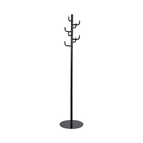 Hook+Head+Coat+Rack%2C+8+Hooks%2C+15+x+15+x+68%2C+Black