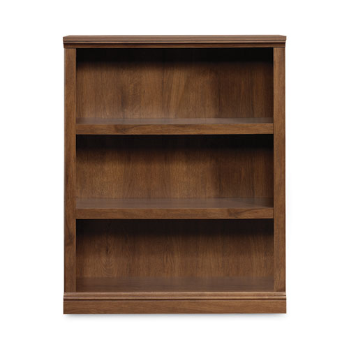 Picture of Select Collection Bookcase, Three-Shelf, 35.27w x 13.3d x 43.78h, Oiled Brown