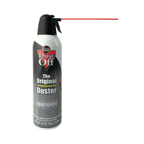 Picture of Disposable Compressed Air Duster, 17 oz Can