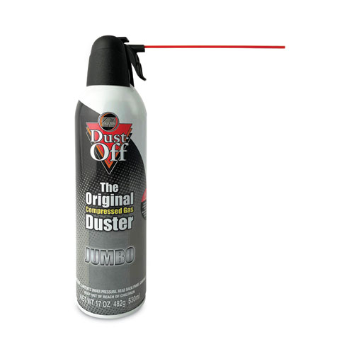 Picture of Disposable Compressed Air Duster, 17 oz Can, 2/Pack