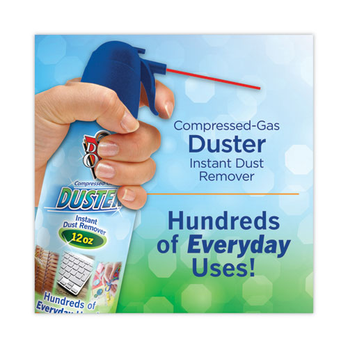 Picture of Disposable Compressed Air Duster, 12 oz Can