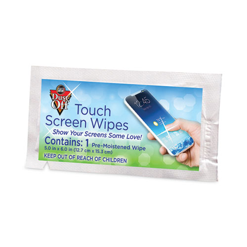 Picture of Touch Screen Wipes, 5 x 6, Citrus, 200 Individual Foil Packets in an Easy Grab Jar