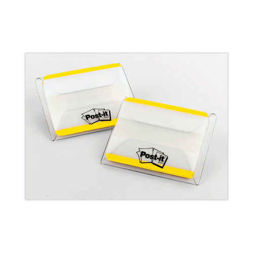 Picture of Lined Tabs, 1/5-Cut, Yellow, 2" Wide, 50/Pack