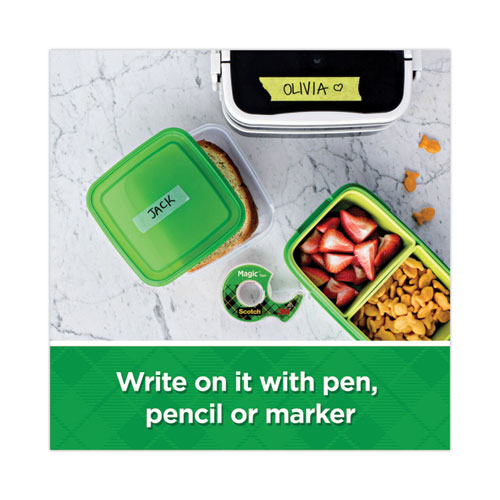 Picture of Magic Tape Desktop Dispenser Value Pack, 1" Core, 0.75" x 83.33 ft, Clear