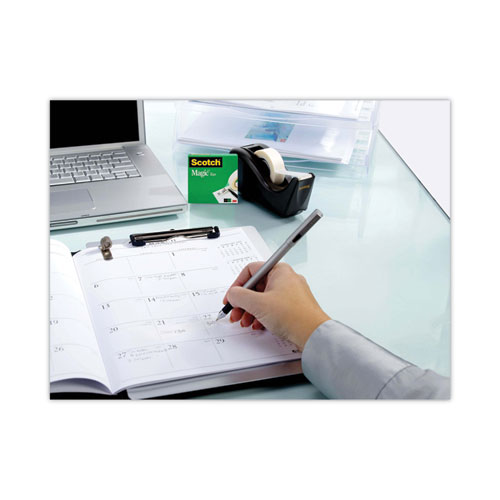 Picture of Magic Tape Desktop Dispenser Value Pack, 1" Core, 0.75" x 83.33 ft, Clear
