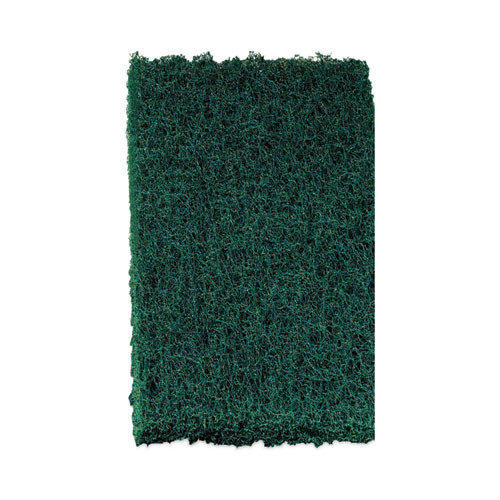 Picture of Heavy-Duty Scouring Pad, 3.8 x 6, Green, 5/Carton