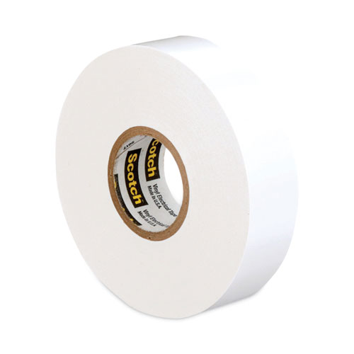 Picture of Scotch 35 Vinyl Electrical Color Coding Tape, 3" Core, 0.75" x 66 ft, White