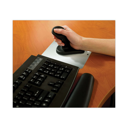 Picture of Ergonomic Wireless Three-Button Optical Mouse, 2.4 GHz Frequency/30 ft Wireless Range, Right Hand Use, Black