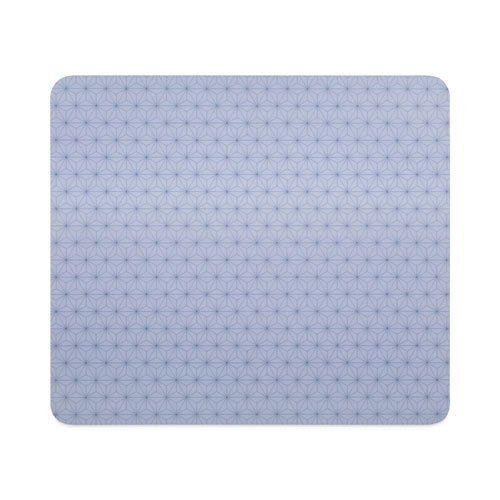 Picture of Precise Mouse Pad with Nonskid Back, 9 x 8, Frostbyte Design