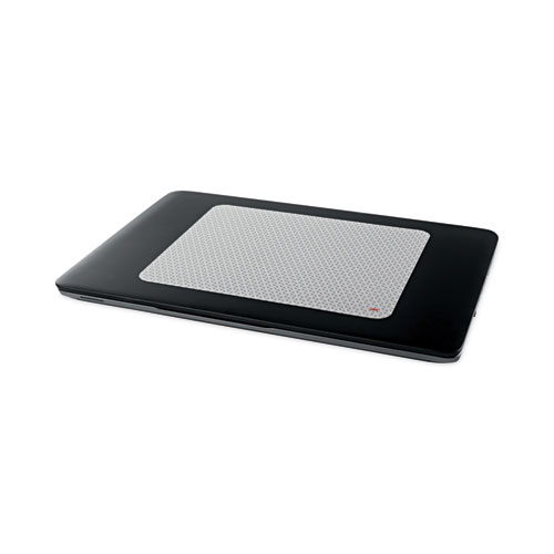 Picture of Precise Mouse Pad with Nonskid Repositionable Adhesive Back, 8.5 x 7, Bitmap Design
