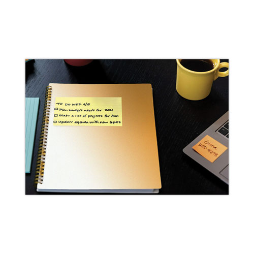 Picture of Original Canary Yellow Pop-up Refill, 3" x 5", Canary Yellow, 100 Sheets/Pad, 12 Pads/Pack