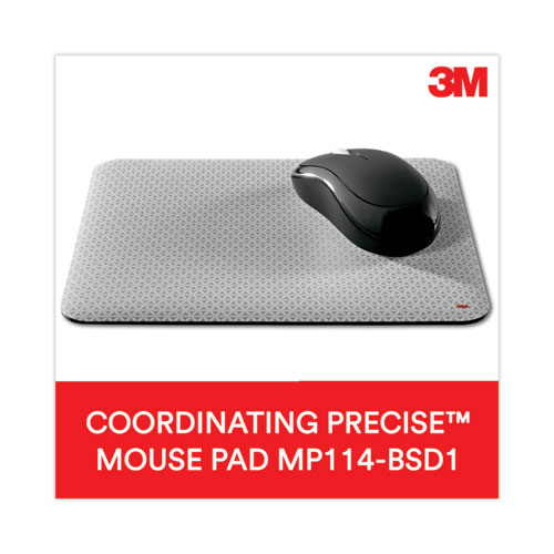 Picture of Antimicrobial Gel Small Wrist Rest, 7 x 2.37, Black