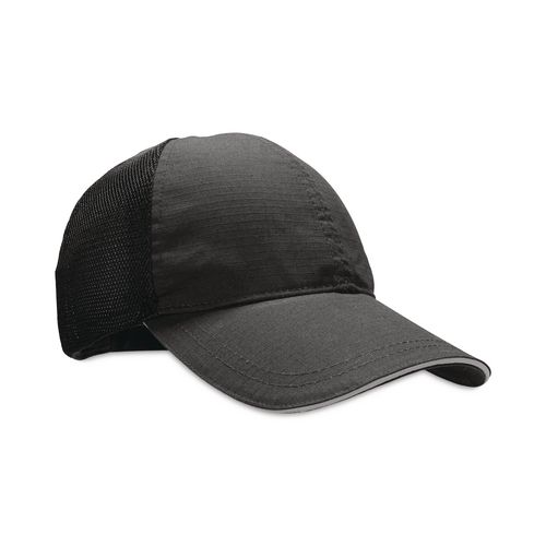 Skullerz+8946+Baseball+Cap+with+Bump+Cap+Insert%2C+OS%2C+Black