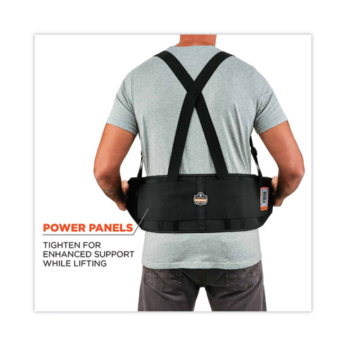 Picture of ProFlex 1650 Economy Elastic Back Support Brace, X-Small, 20" to 25" Waist, Black