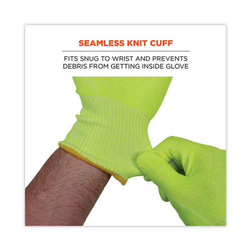 Picture of ProFlex 7040 ANSI A4 CR Food Grade Gloves, Lime, Medium, Pair