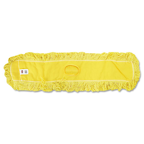 Picture of Trapper Commercial Dust Mop, Looped-end Launderable, 5" x 48", Yellow