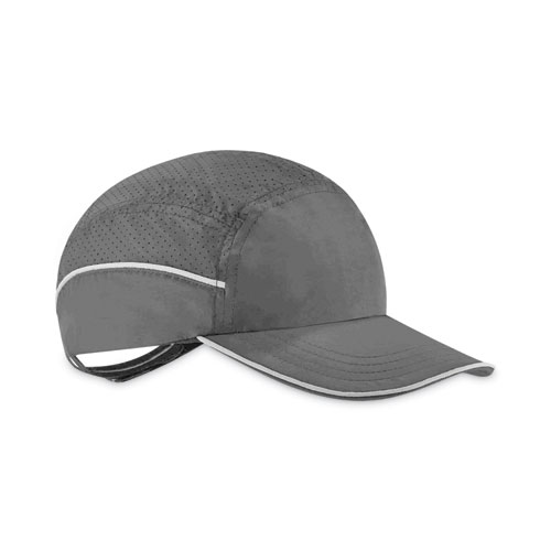 Skullerz+8955+Lightweight+Bump+Cap+Hat%2C+Long+Brim%2C+Black