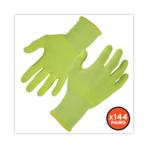 Picture of ProFlex 7040 ANSI A4 CR Food Grade Gloves, EN388: 2X4XD, Reversible, 10.5" Long, Medium, Lime, 144 Pairs/Carton