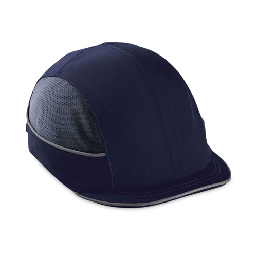 Skullerz+8950+Bump+Cap+Hat%2C+Micro+Brim%2C+Navy