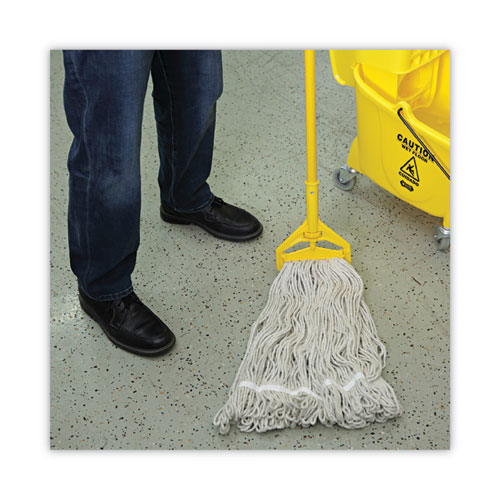 Picture of Pro Loop Web/Tailband Wet Mop Head, Cotton, 24oz, White, 12/Carton