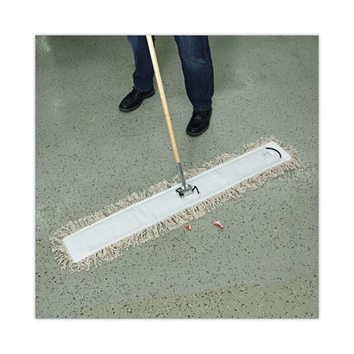 Picture of Industrial Dust Mop Head, Hygrade Cotton, 48w x 5d, White