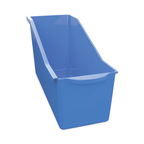 Picture of Antimicrobial Book Bin, 14.2 x 5.34 x 7.35, Blue