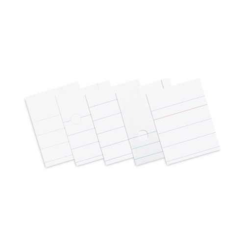 Picture of Composition Paper, 8.5 x 11, Wide/Legal Rule, 500/Pack