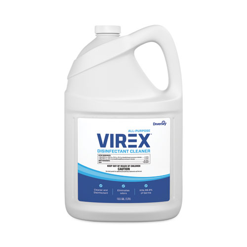 Picture of Virex All-Purpose Disinfectant Cleaner, Lemon Scent, 1 gal Container, 2/Carton