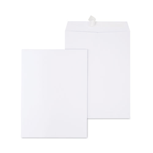 Picture of EasyClose Catalog Envelope, #10 1/2, Square Flap, Self-Adhesive Closure, 9 x 12, White, 250/Box