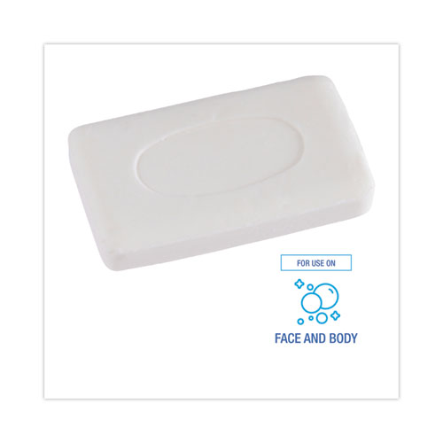 Picture of Face and Body Amenity Soap, Paper Wrapped, Floral Scent, # 3 Bar, 144/Carton