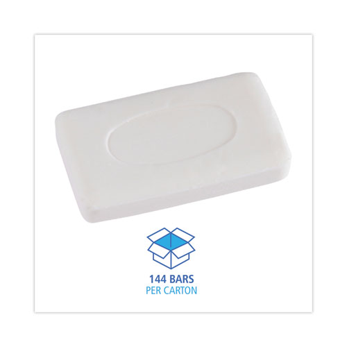 Picture of Face and Body Amenity Soap, Unwrapped, Floral Scent, # 3 Bar, 144/Carton