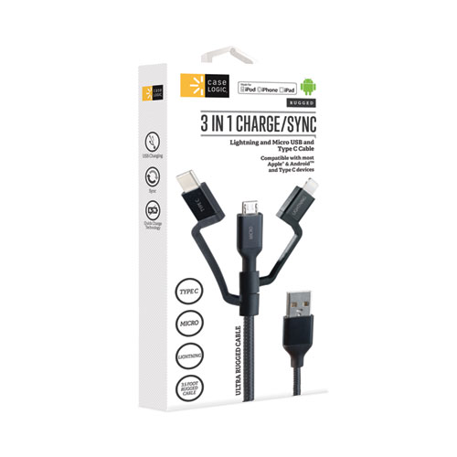 Picture of Universal USB Cable, 3.5 ft, Black