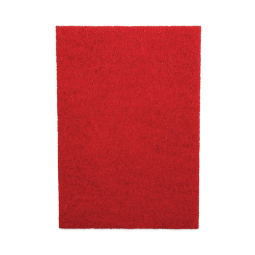 Picture of Buffing Floor Pads, 20 x 14, Red, 10/Carton