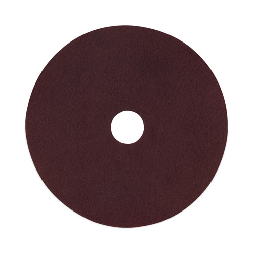 Picture of Deep Scrub Pads, 20" Diameter, Maroon, 10/Carton