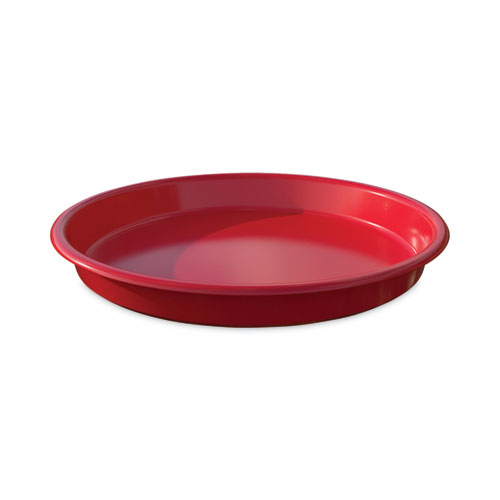 Picture of Little Artist's Antimicrobial Craft Tray, 13" Dia., Red