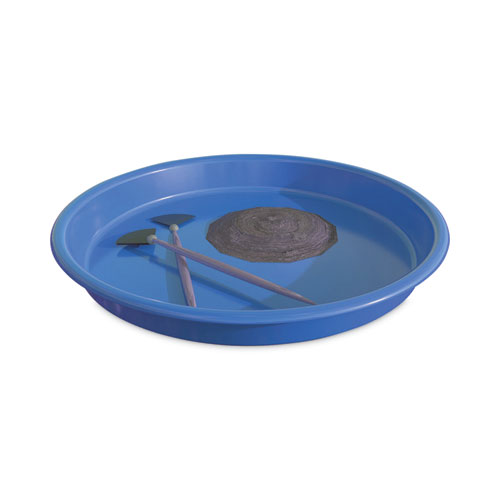 Picture of Little Artist's Antimicrobial Craft Tray, 13" Dia., Blue