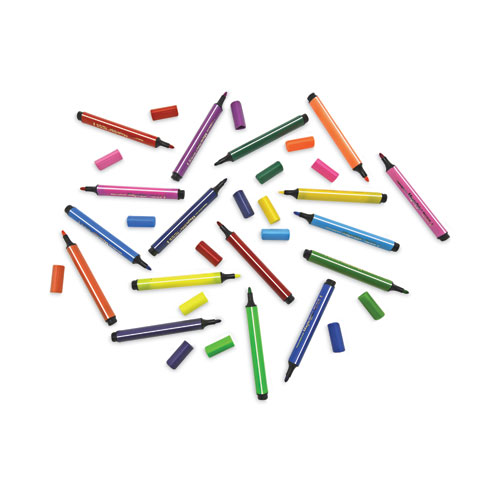 Picture of Magic Stix Markers, Medium Bullet Tip, Assorted Colors, 24/Pack