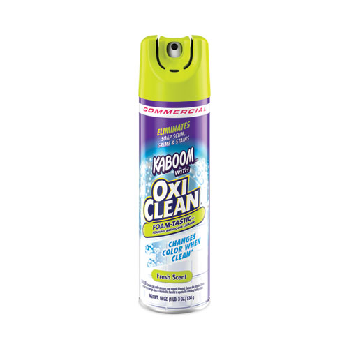 Picture of Foamtastic Bathroom Cleaner, Fresh Scent, 19 oz Spray Can