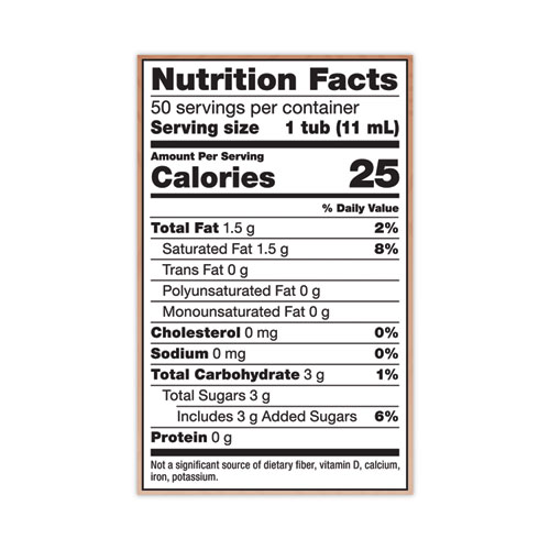 Picture of Liquid Coffee Creamer, Vanilla Caramel, 0.38 oz Mini Cups, 50/Box, 4 Boxes/Carton, 200 Total/Carton