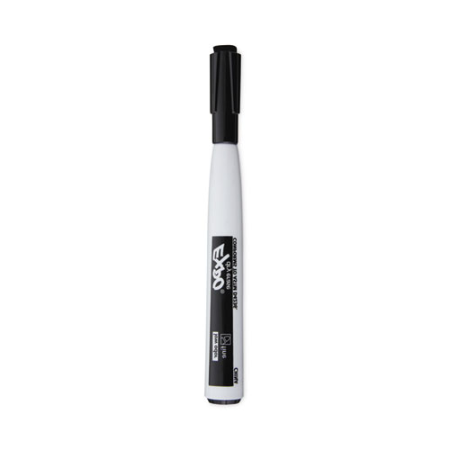 Magnetic+Dry+Erase+Marker%2C+Fine+Bullet+Tip%2C+Black%2C+4%2Fpack